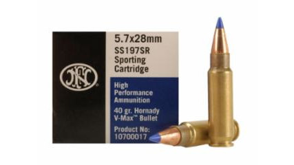 FN 5.7 40gr Vmax Blue Tip Ammo