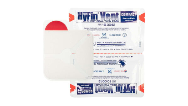Hyfin Compact Vented Chest Seal Twin Pack