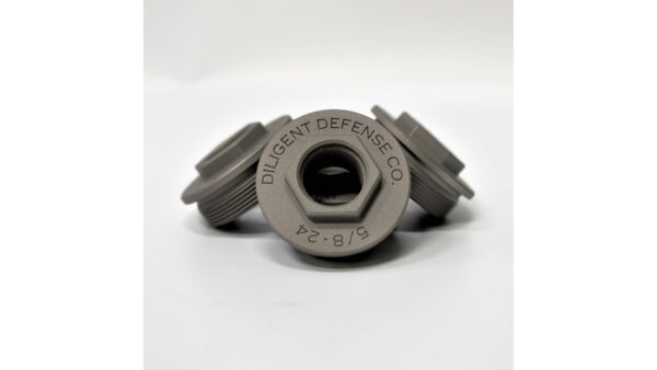 Diligent Defense Ti Direct Thread Adapter 1/2x28